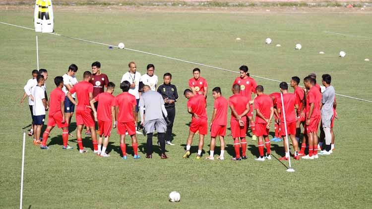 Official Training Barito Putera di Stadion Andi Mattalatta, Makassar, Selasa (13/08/19). Copyright: © Media PSM Makassar