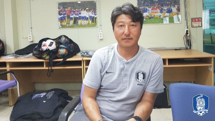 Pelatih Timnas Korea Selatan U-16, Song Kyung-seop tidak peduli dengan hasil laga melawan Indonesia Copyright: © kfa.or.kr