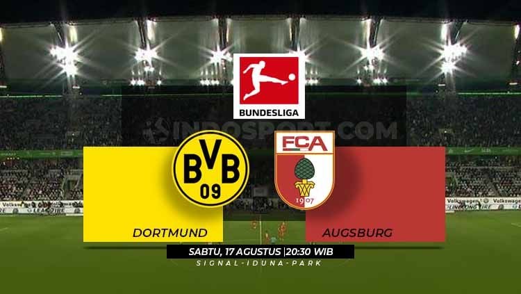 Prediksi Borussia Dortmund vs Augsburg Bundesliga Jerman 2018/19. Copyright: © Grafis: Eli Suhaeli/INDOSPORT