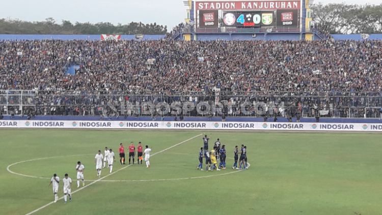 Arema FC akan menggelar Derbi Jatim melawan Persebaya Surabaya pada pekan ke-12 Liga 1 2022/2023 di Stadion Kanjuruhan Malang, Sabtu (01/10/22) mendatang. Copyright: © Ian Setiawan/INDOSPORT