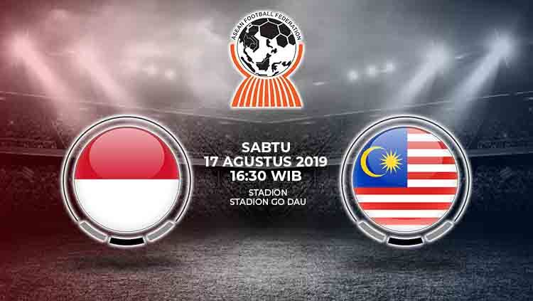 Laga semifinal Piala AFF U-18 2019 antara Indonesia melawan Malaysia pada Sabtu (17/8/19) pukul 16.30 WIB bisa disaksikan lewat live streaming di SCTV. Copyright: © INDOSPORT