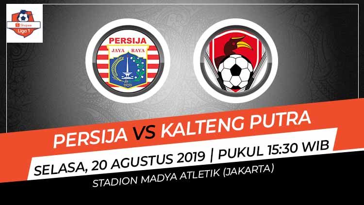 Pertandingan Persija Jakarta vs Kalteng Putra. Copyright: © Grafis: Indosport.com