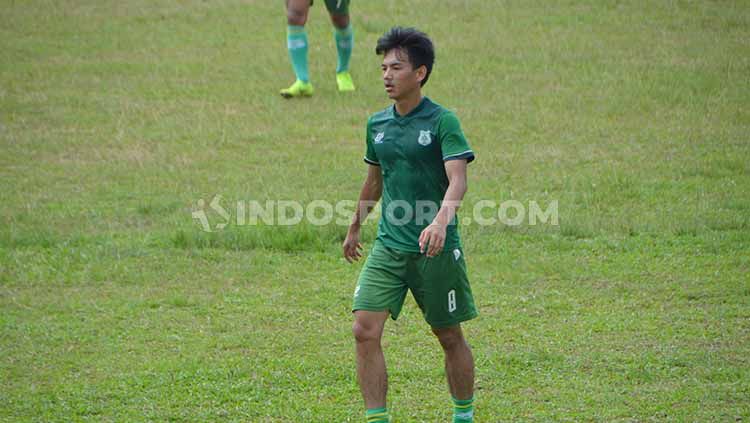 Eks Pemain PSMS Medan dan Timnas U-19 Indonesia, Muhammad Iqbal. Copyright: © Aldi Aulia Anwar/INDOSPORT