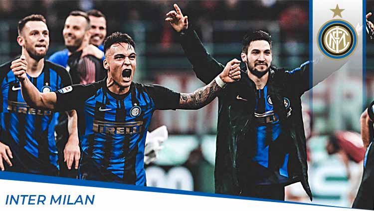 Inter Milan bisa diuntungkan dengan adanya perubahan format play-off di kompetisi Serie A Liga Italia musim ini. Copyright: © Grafis: Yanto/Indosport.com
