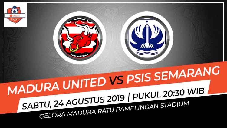 Prediksi Madura United vs PSIS Semarang di Liga 1 2019. Copyright: © INDOSPORT