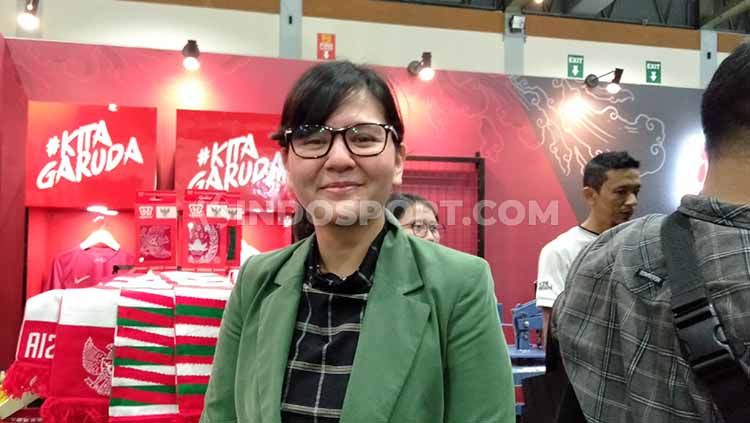 Ratu Tisha Destria, Sekretaris Jenderal PSSI. Copyright: © Shintya Anya Maharani/INDOSPORT