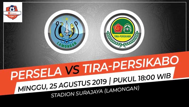 Pertandingan Persela Lamongan vs Tira-Persikabo. Copyright: © Grafis: Indosport.com