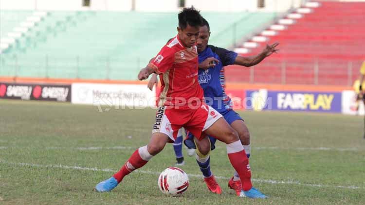 Suasana pertandingan antara Persis Solo vs Mitra Kukar, Jumat (23/08/2019). Copyright: © Ronald Seger Prabowo/INDOSPORT