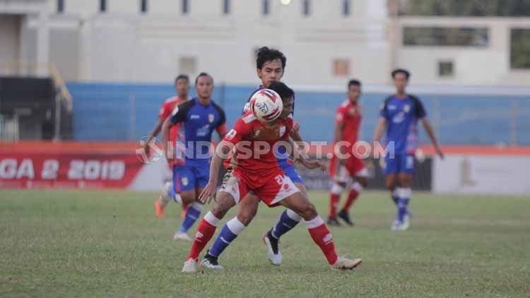 Laga pertandingan antara Persis Solo vs Mitra Kukar, Jumat (23/08/2019). Copyright: © Ronald Seger Prabowo/INDOSPORT