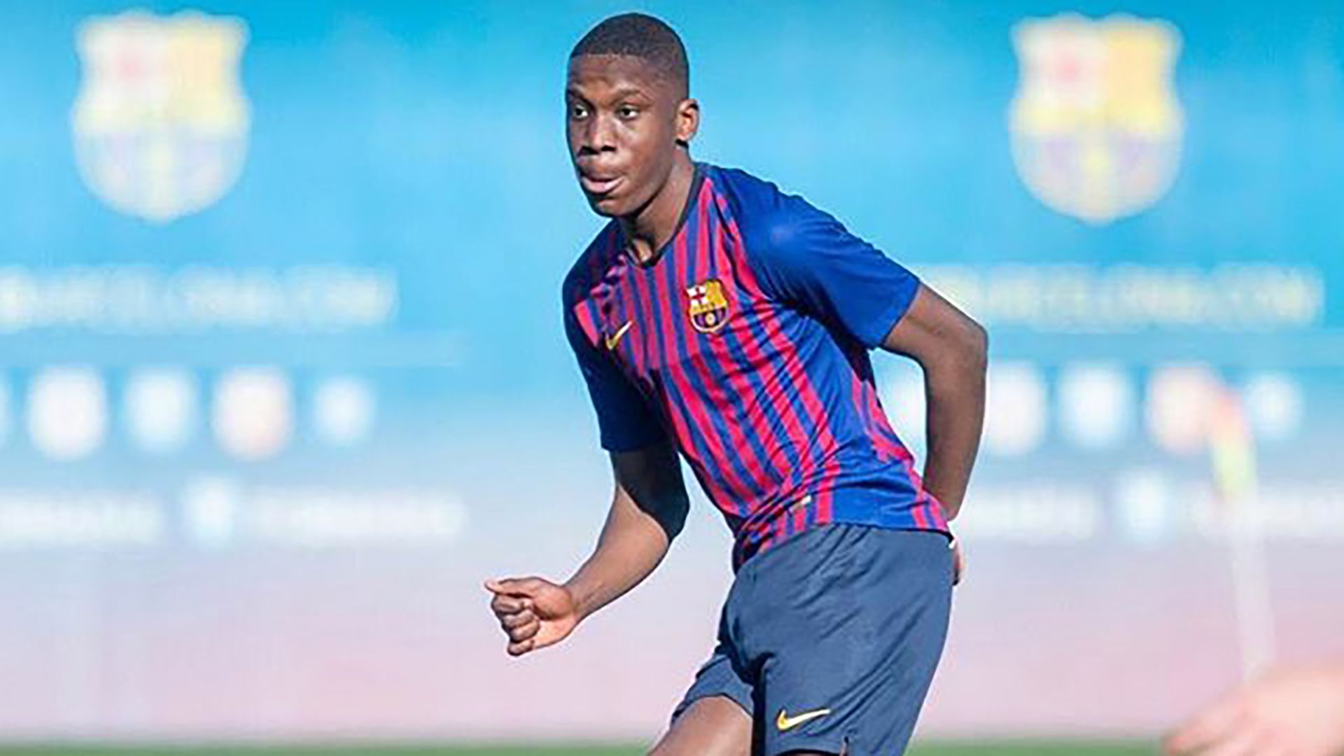 Ilaix Moriba, wonderkid masa depan Barcelona yang merupakan penerus tradisi La Masia. Copyright: © infobae.com