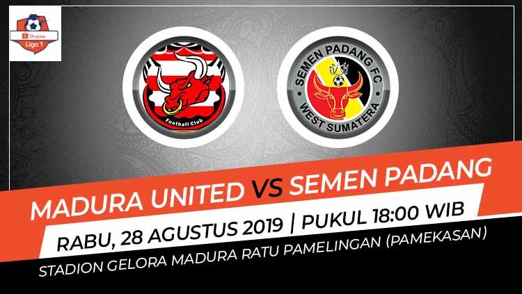 Pertandingan Madura United vs Semen Padang. Copyright: © Grafis: Football265.com
