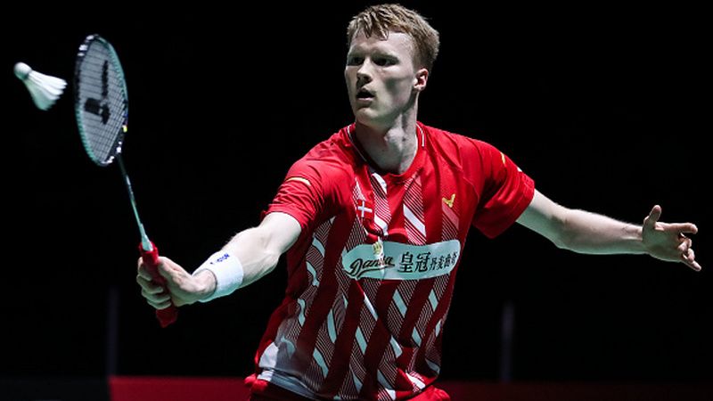 Anders Antonsen tunggal putra Denmark Copyright: © Shi Tang/Getty Images