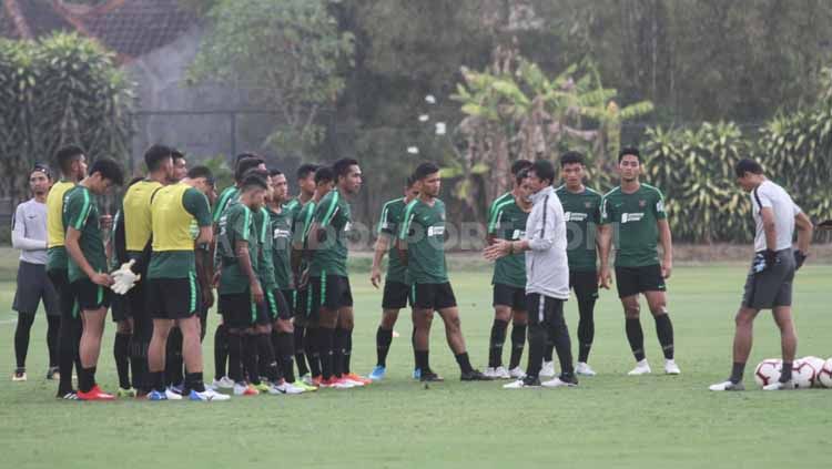 Timnas Indonesia U-22 akan memainkan seluruh pemain dalam Trofeo Hamengku Buwono (HB) X di Stadion Mandala Krida, Yogyakarta, Minggu (08/09/19). Copyright: © Ronald Seger Prabowo/INDOSPORT