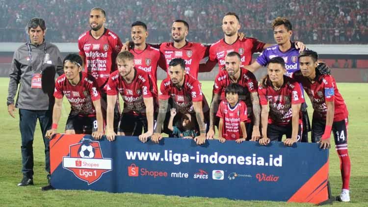 Skuat Bali United di Stadion Kapten I Wayan Dipta, Gianyar pada ajang Liga 1 2019 tak mengalami perombakan pemain asing. Copyright: © Nofik Lukman Hakim/INDOSPORT