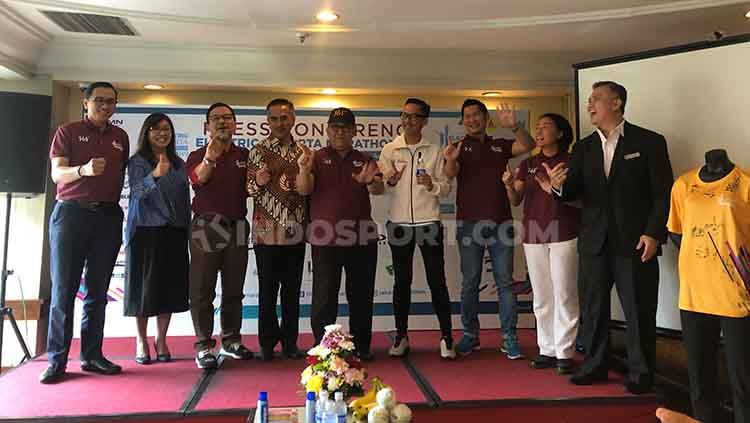 Bertempat di Aryaduta Suites, Semanggi, Jakarta, Electric Jakarta Marathon 2019 kembali digelar pada, Minggu (27/10/2019) mendatang. Copyright: © Muhammad Harris Muda/INDOSPORT