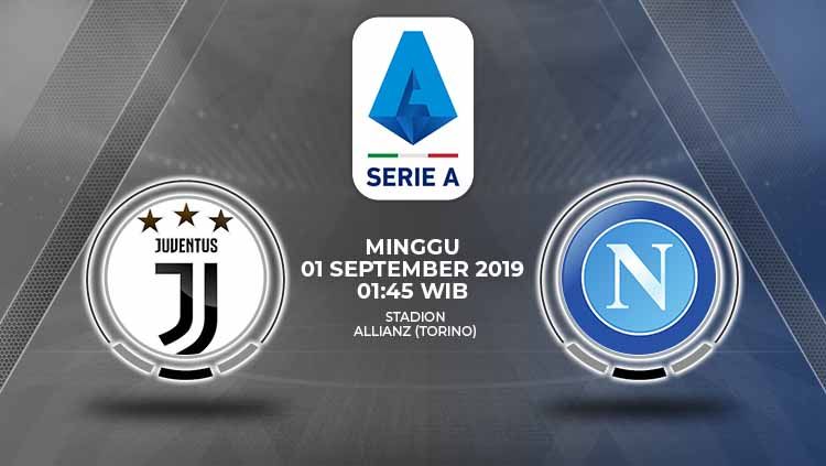 Pertandingan Juventus vs Napoli. Copyright: © Grafis: Yanto/Soicaumienbac.cc