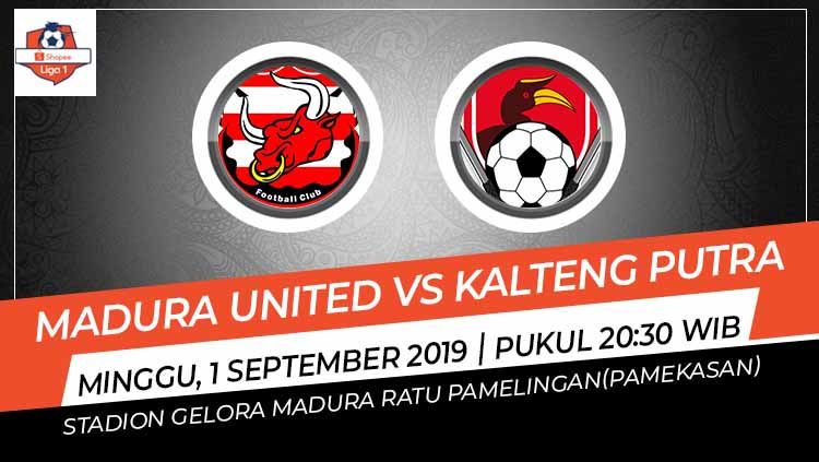Pertandingan Madura United vs Kalteng Putra. Copyright: © Grafis: Soicaumienbac.cc