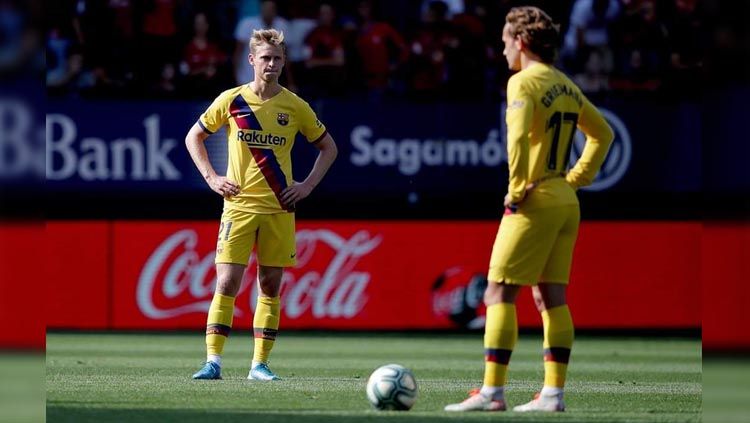 Hasil Pertandingan Laliga Spanyol 2019 20 Osasuna Vs Barcelona