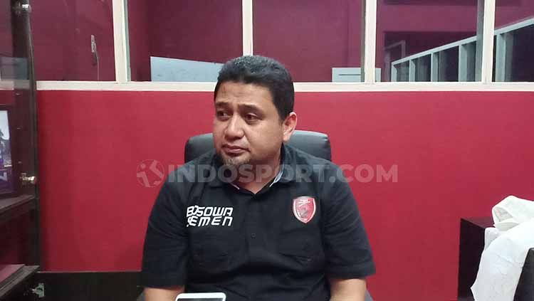 CEO PSM Makassar, Munafri Arifuddin optimis timnya meraih kemenangan tandang pertama. Mereka akan menghadapi PSIS Semarang di Liga 1 di Stadion Mochamad Soebroto, Magelang, Rabu (27/11/19). Copyright: © Adriyan Adirizky/INDOSPORT