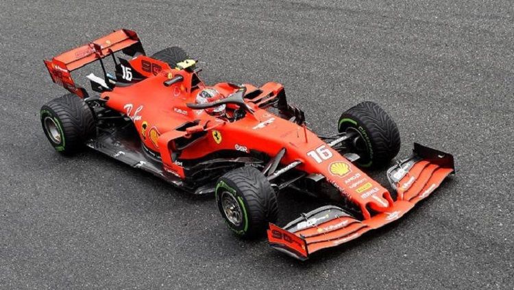 Charles Leclerc kembali jadi yang tercepat di sesi latihan bebas F1 GP Italia, Jumat (06/09/19lec). Copyright: © Massimo Pinca/Reuters