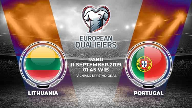 Prediksi Timnas Lithuania vs Portugal. Copyright: © INDOSPORT