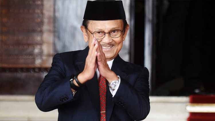 Presiden Republik Indonesia ke-3, Bacharuddin Jusuf Habibie. Copyright: © breakingnews