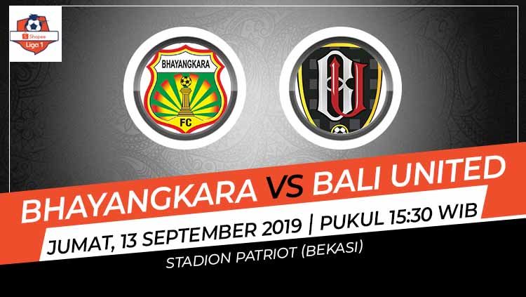 Pertandingan Bhayangkara FC vs Bali United. Copyright: © Grafis: Indosport.com