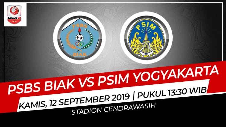 Prediksi PSBS Biak vs PSIM Yogyakarta di Liga 2 2019. Copyright: © INDOSPORT