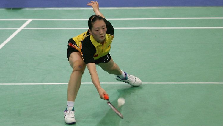 Siapa sangka kalau mantan juara China Open 2002, yakni Gong Ruina pernah jatuh hati dengan salah satu legenda ganda putra Indonesia? Copyright: © Doug Pensinger/Getty Images