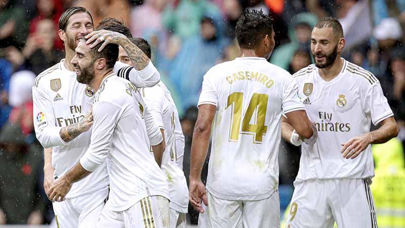 Hasil Pertandingan Laliga Spanyol 2019 20 Real Madrid Vs Levante Indosport