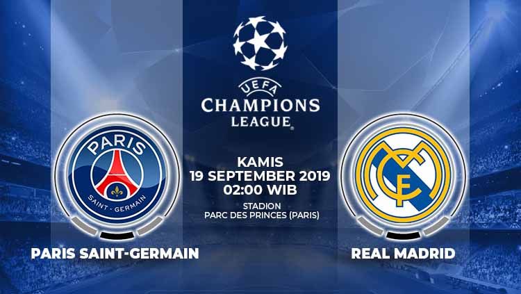 Prediksi Pertandingan Liga Champions 2019/20: PSG vs Real Madrid  INDOSPORT