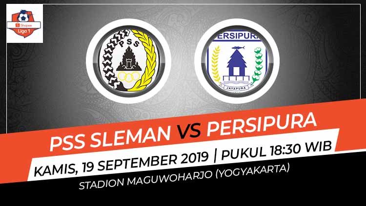 Liga 1 2019 pekan ke-19 akan kembali dimainkan dengan salah satunya pertandingan sengit antara PSS Sleman vs Persipura Jayapura, Kamis (19/09/19) sore. Copyright: © Grafis: Indosport.com