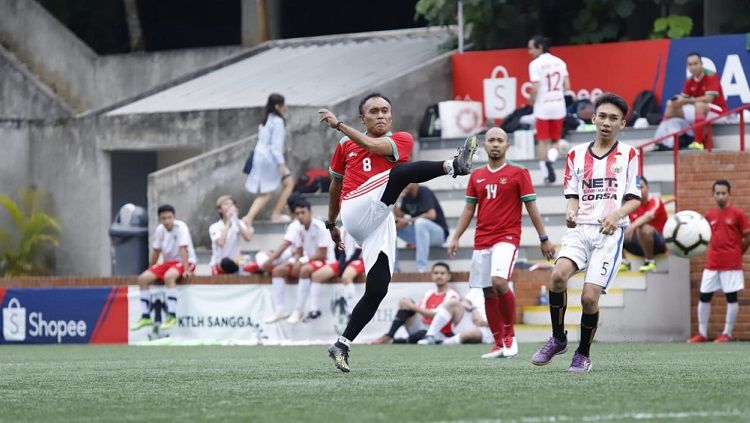 Peri Sandria, legenda sepak bola Indonesia. Copyright: © Dok. Pribadi