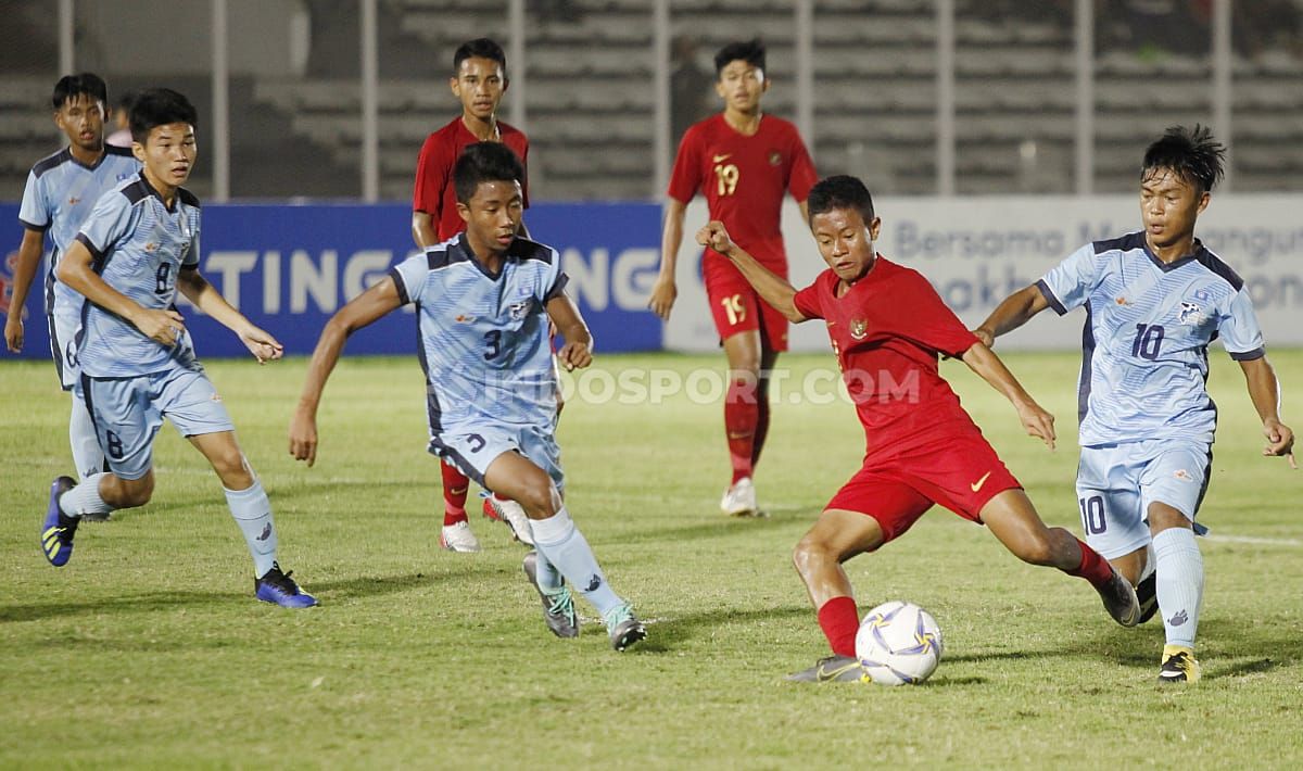 Timnas Indonesia U-16 vs Kep. Mariana Utara U-16 Copyright: © Herry Ibrahim/INDOSPORT