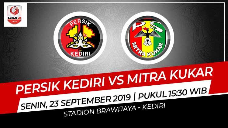 Prediksi pertandingan Persik Kediri vs Mitra Kukar. Copyright: © Grafis: Indosport.com