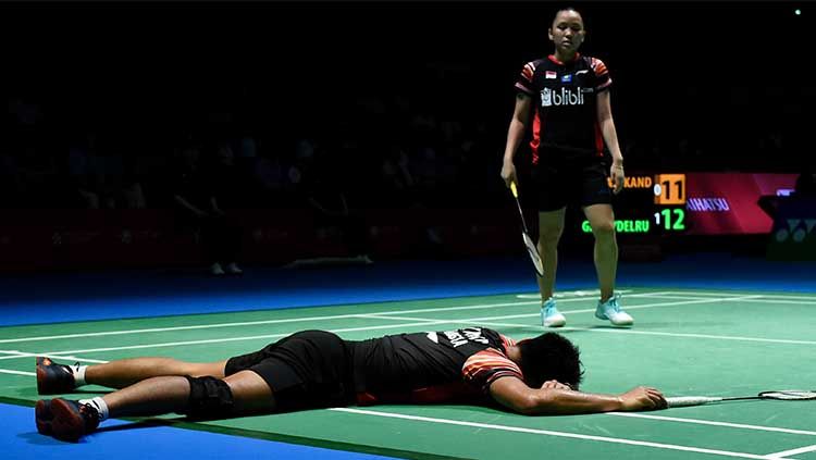 Ganda campuran Indonesia, Tontowi Ahmad/Winny Oktavina Kandow, gagal lolos ke semifinal China Open 2019. Copyright: © Matt Roberts/Getty Images