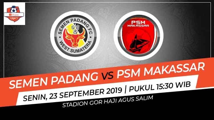Semen Padang vs PSM Makassar di Liga 1 2019. Copyright: © INDOSPORT