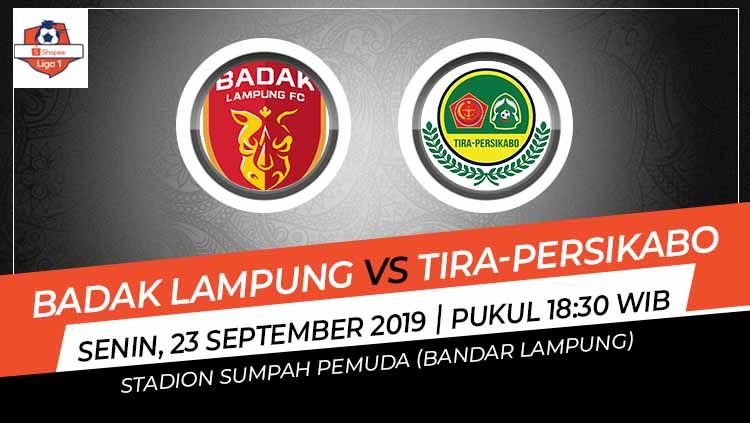 Pertandingan Badak Lampung vs Tira-Persikabo. Copyright: © Grafis: Indosport.com