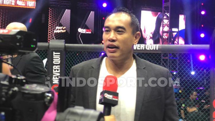 Ardi Bakrie, Ketua Komite Olahraga Beladiri Indonesia. Copyright: © Muhammad Harris Muda/INDOSPORT