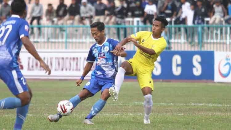 PSCS Cilacap versus Perserang di Stadion Wijayakusuma, Minggu (22/09/19). Copyright: © Media PSCS Cilacap