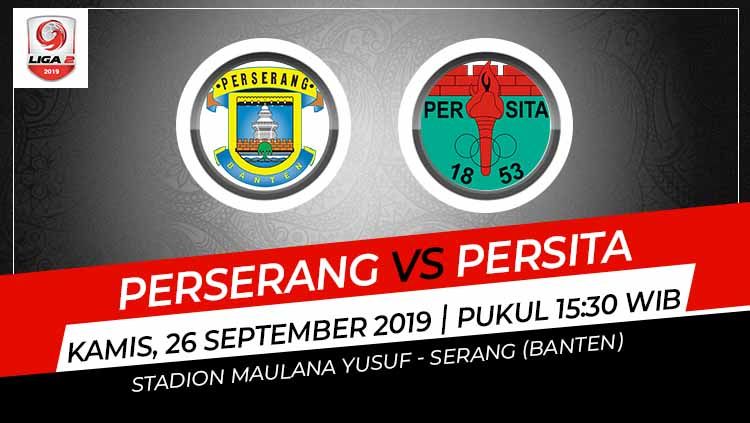 Pertandingan Perserang Banten vs Persita Tangerang. Copyright: © Grafis: Indosport.com