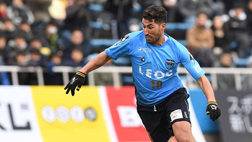 Ibba Laajab mantan striker di Eropa yang pernah dikaitkan dengan Persija Jakarta. Copyright: © Masashi Hara/Getty Images