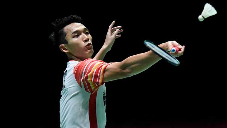 Media Malaysia, Badminton Planet menganggap Jonatan Christie lawan yang terlalu tangguh bagi tunggal putra Negeri Jiran, Lee Zii Jia. Copyright: © Matt Roberts/Getty Images