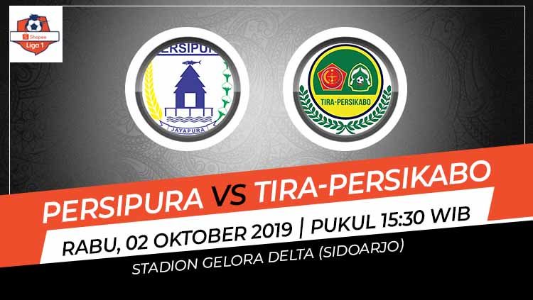 Pertandingan Persipura Jayapura vs Tira-Persikabo. Copyright: © Grafis: Indosport.com