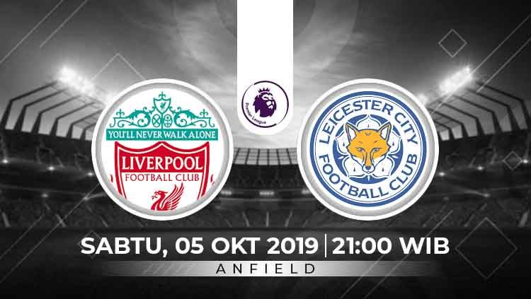 Link Live Streaming Liga Inggris Liverpool vs Leicester City. Copyright: © INDOSPORT