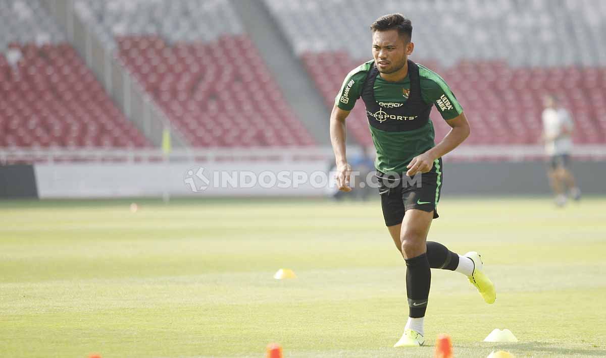 Saddil Ramdani gagal dibawa Kurniawan Dwi Yulianto untuk memperkuat klub Liga Super Malaysia, Sabah FA. Copyright: © Herry Ibrahim/INDOSPORT