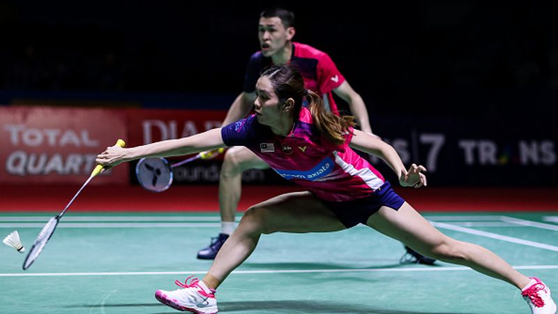 Wakil Negeri Jiran lagi-lagi kalah dari wakil Indonesia di turnamen Thailand Masters 2020, media Malaysia tidak terima. Copyright: © Shi Tang/Getty Images