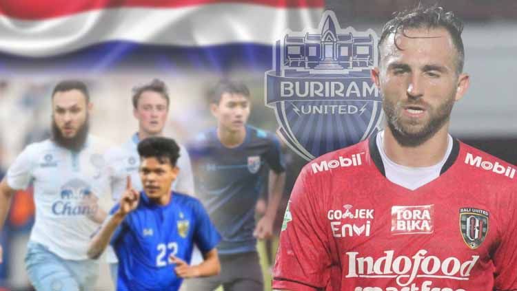 Secara statitik gol, Ilija Spasojevic masih lebih baik ketimbang 4 striker Buriram United. Copyright: © https://www.bali-football.com/https://www.nst.com.my