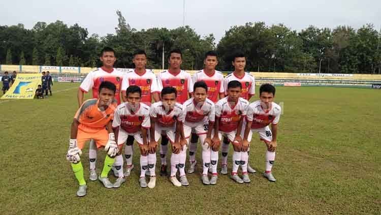Skuat Binjai United yang mengikuti Piala Soeratin U-17 zona Sumatera Utara. Copyright: © Aldi Aulia Anwar/INDOSPORT