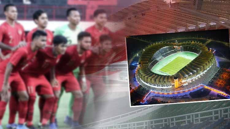 Venue Timnas Indonesia U-23 digeser, ini potret Stadion Wuhan Sports Center di China Copyright: © http://stadiumdb.com/INDOSPORT